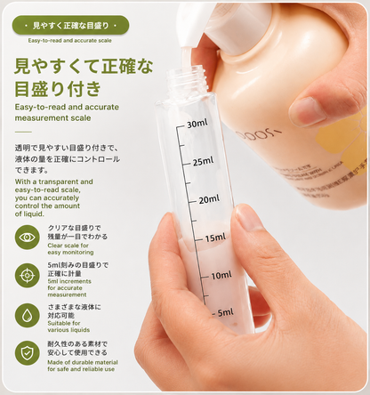 4in1 トラベルボトルセット｜旅行用コンパクト詰め替えボトル